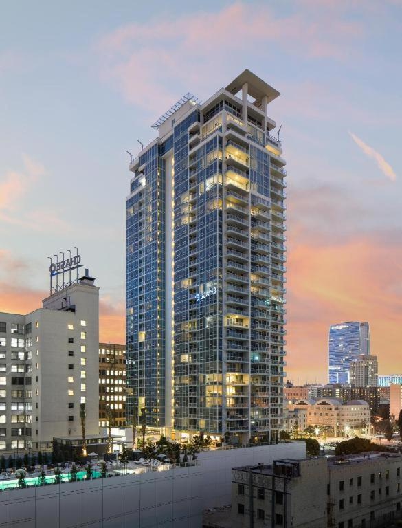 Отель Level Downtown La South Olive Лос-Анджелес Экстерьер фото